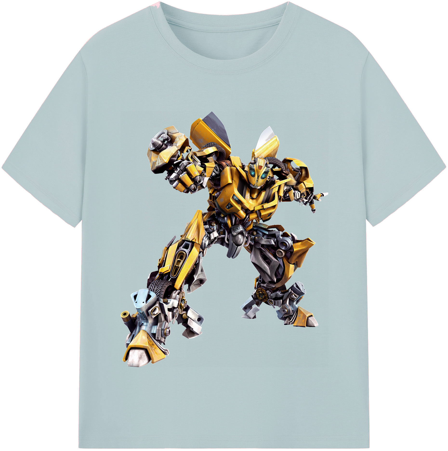 （画像用） Transformers トランスフォーマー 綿100％半袖Tシャツ（フロントプリント）